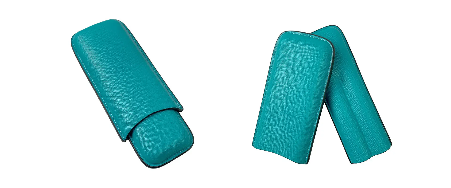 Portable Fashionable Leather Cigar Case