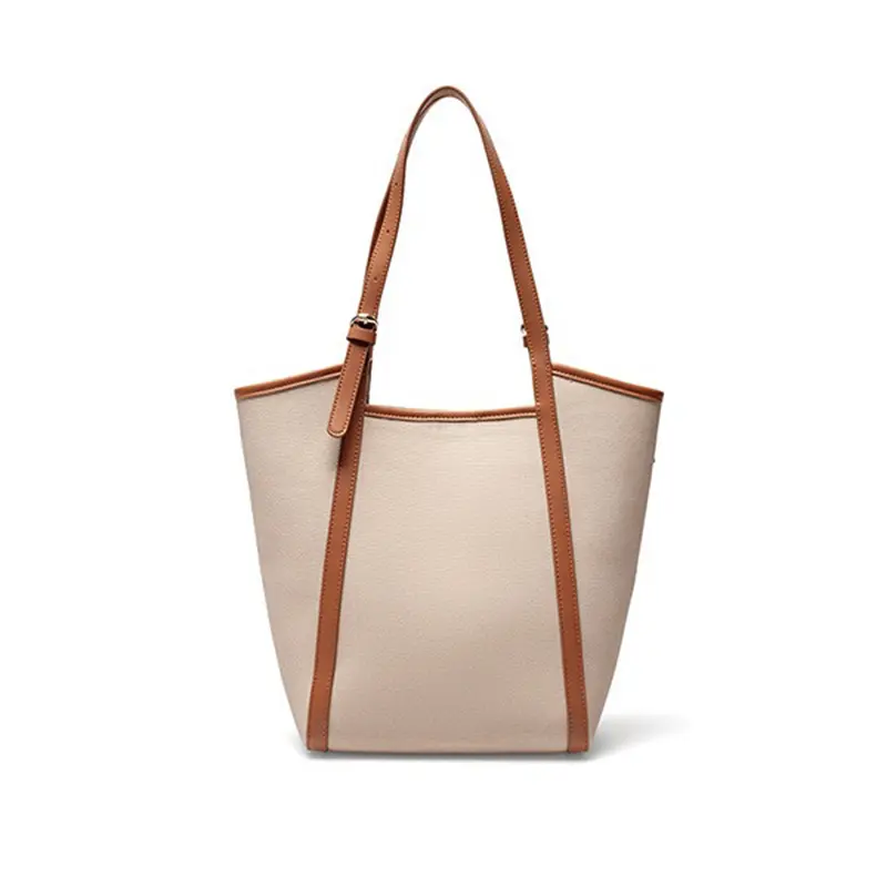 China Genuine Leather Tote Bag Light Green Bucket Bag Factories, Supplier