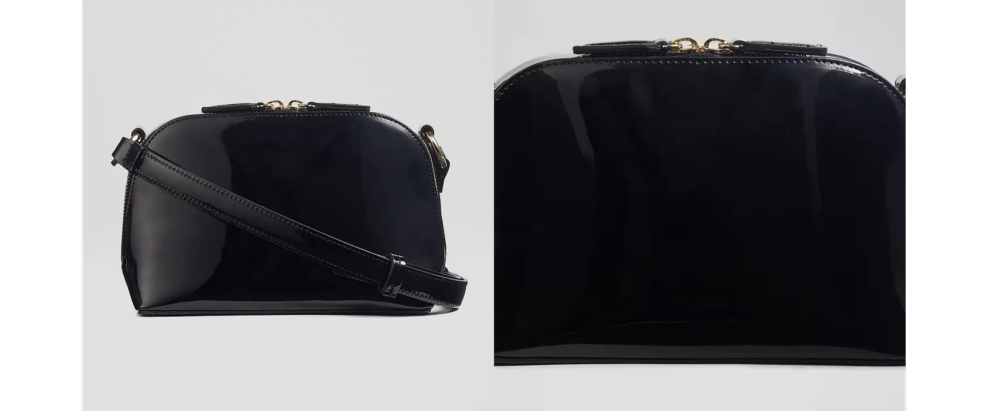 Italian Handcrafted Shoulder Bag Detail View
