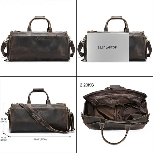 Large Capacity Travel Duffel Bag Space Showcase