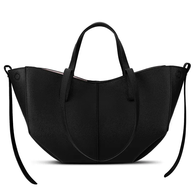 Wholesale Work Tote Bag Women's Leather Handbag Commuter Shoulder Bag with Magnetic Closure Manufacturers, Factory