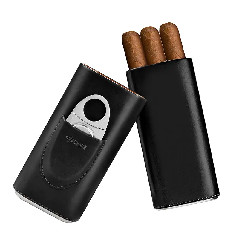 China Cedar Lined Cigar Travel Humidor Case Manufacturers, Supplier