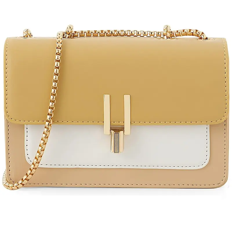 China Womens Medium Colorblock Crossbody Designer Chain Handbag Manufacturer, Factory