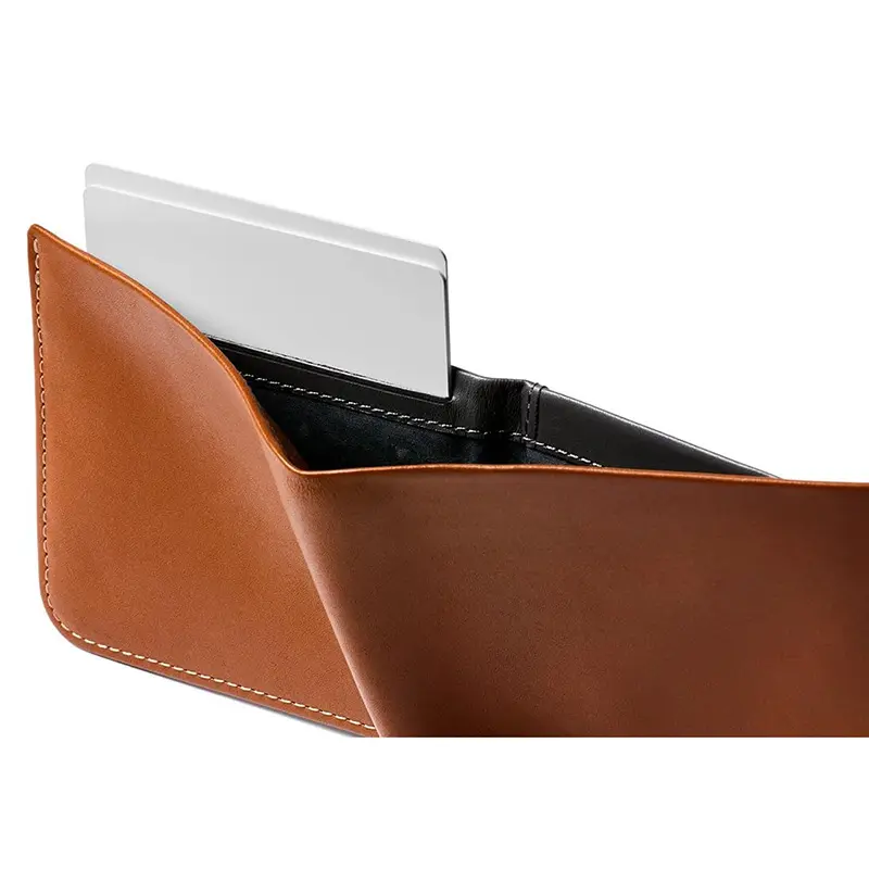 China Ultra-thin Leather Bifold Wallet with RFID Men's Wallet Manufacturers, Supplier
