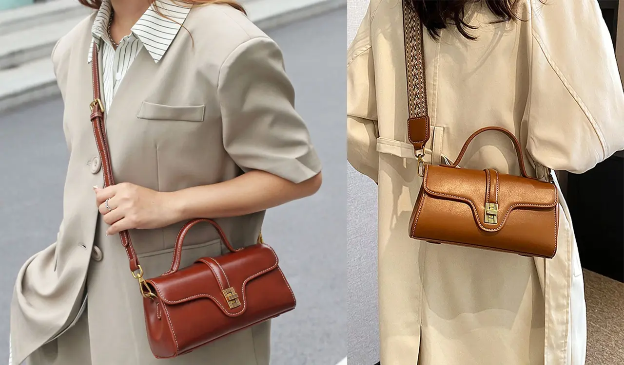 Versatile styling options of the handbag for daily use