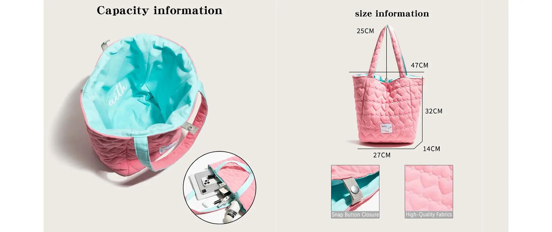 Quilted shoulder bag color options and styling