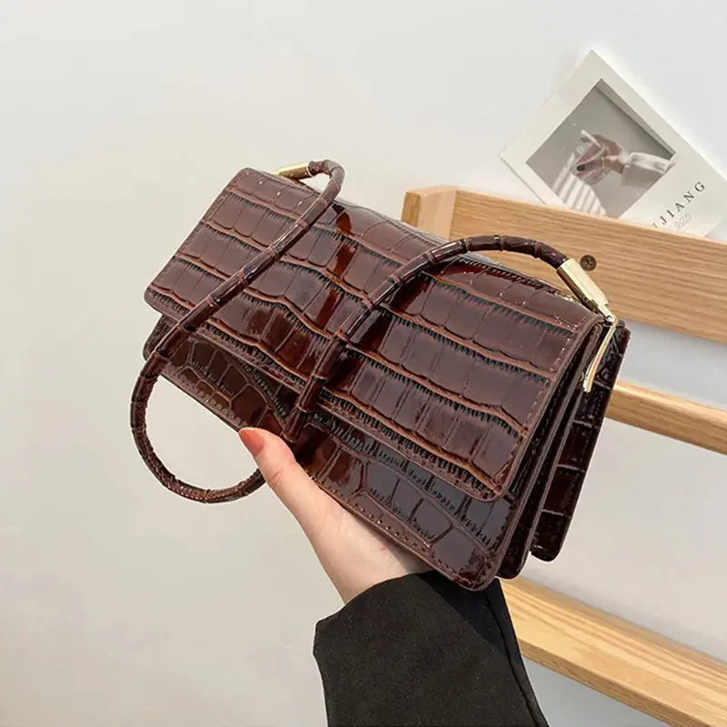 Wholesale Leather Underarm Bag Women's Shoulder Bag Manufacturers, Factory
