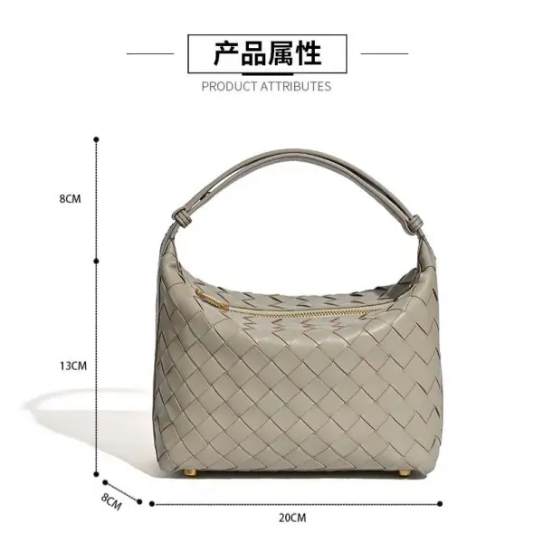 China Women's Luxury Genuine Leather Tote Handbag with Waterproof Zipper Closure Casual Stylish Design Polyester Lining Manufacturers, Suppliers