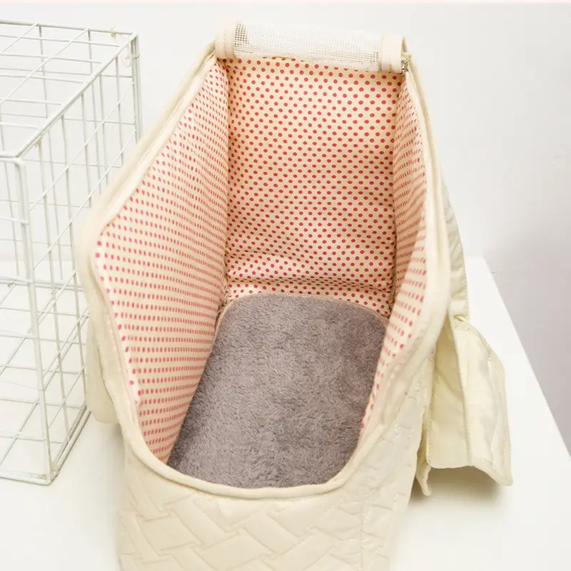 Wholesale Diamond Cat Bag Dog Bag Pet Bag Single Shoulder Canvas Bag Manufacturers, Factories