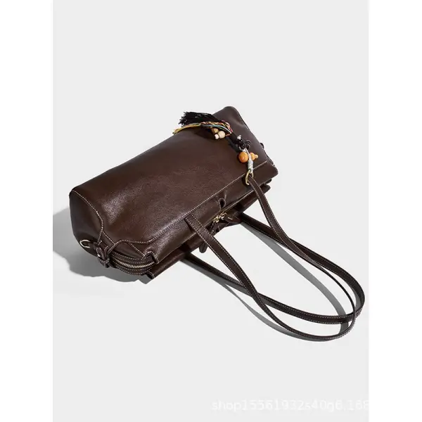 China Modern Women's Luxury Fashion PU Leather Zipper Closure Waterproof Totebag Polyester Lining 1-1.9L Capacity Shoulder Strap Manufacturers, Factories