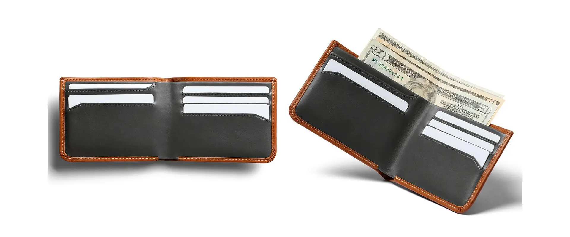 Classic Billfold Wallet - Folded Slim Profile