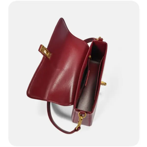 China Women's Luxury Genuine Leather Durable Waterproof Shoulder Strap Handbag with Custom Logo Manufacturers, Suppliers