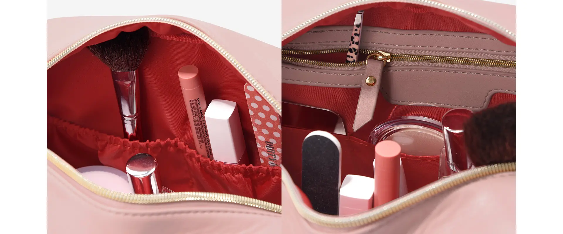 Heart Cosmetic Bag Detail 2