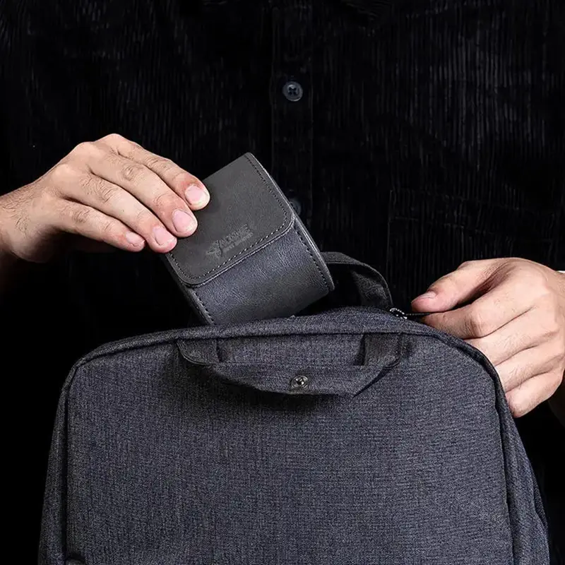 Wholesale Leather Watch Roll Travel Case Wristwatches Storage Manufacturer, Suppliers