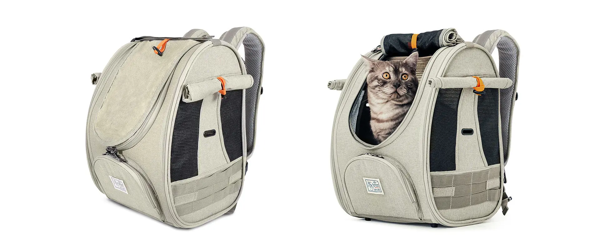 Cat Backpack Ventilation View