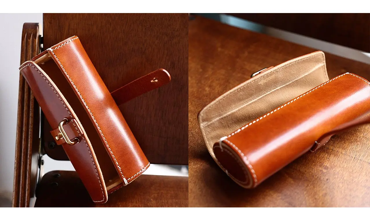 Convenient Slip-In Eyeglass Case Pouch