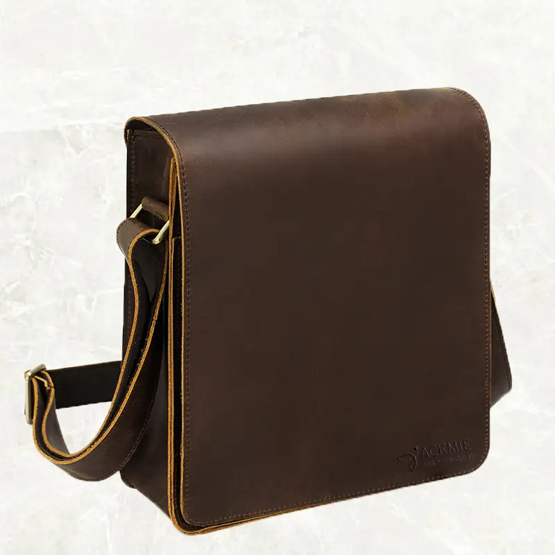 China Genuine Leather Casual Crossbody Bag for Mens Suppliers, Supplier
