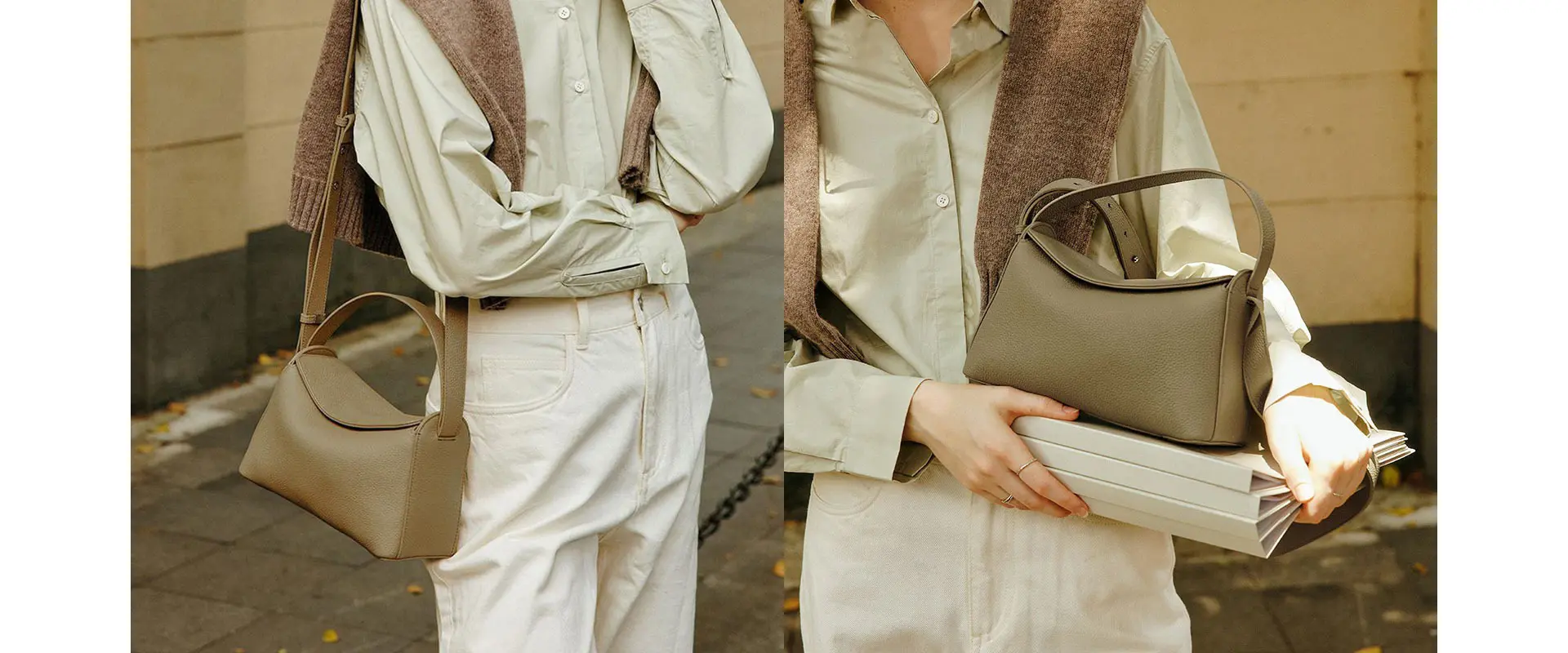 Genuine Cowhide Handbag View 1