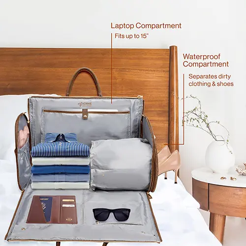 Interior Laptop Compartment and Storage