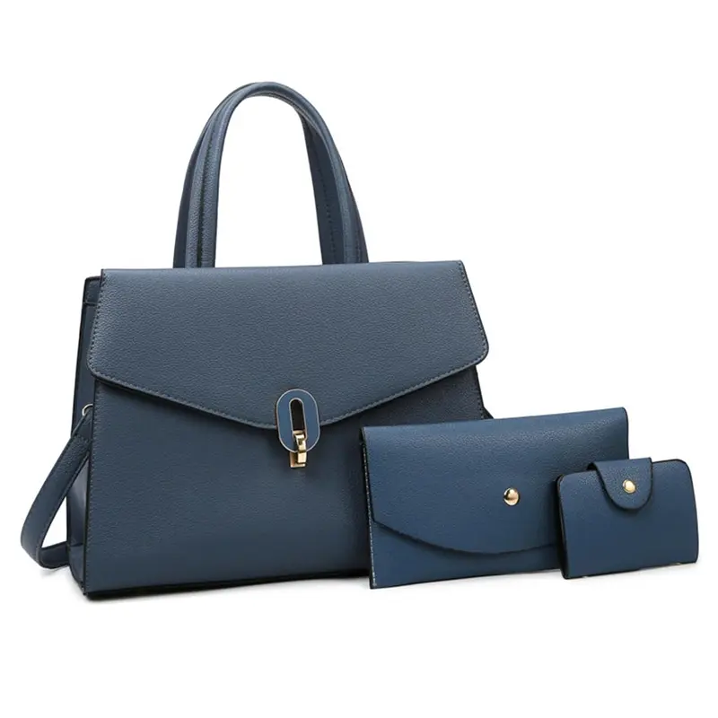 China Women's Handbags and Wallets Sets Vintage Tote Sets Top Handle Shoulder Bags Factory, Supplier