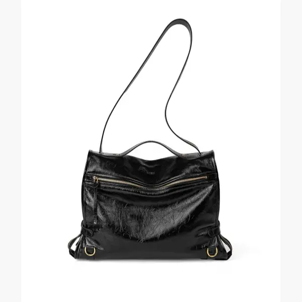 China Hot-selling Durable Genuine Leather  Modern Laptop Briefcase with Crossbody Handle Backpack Stylish Fashion Work Manufacturers, Supplier