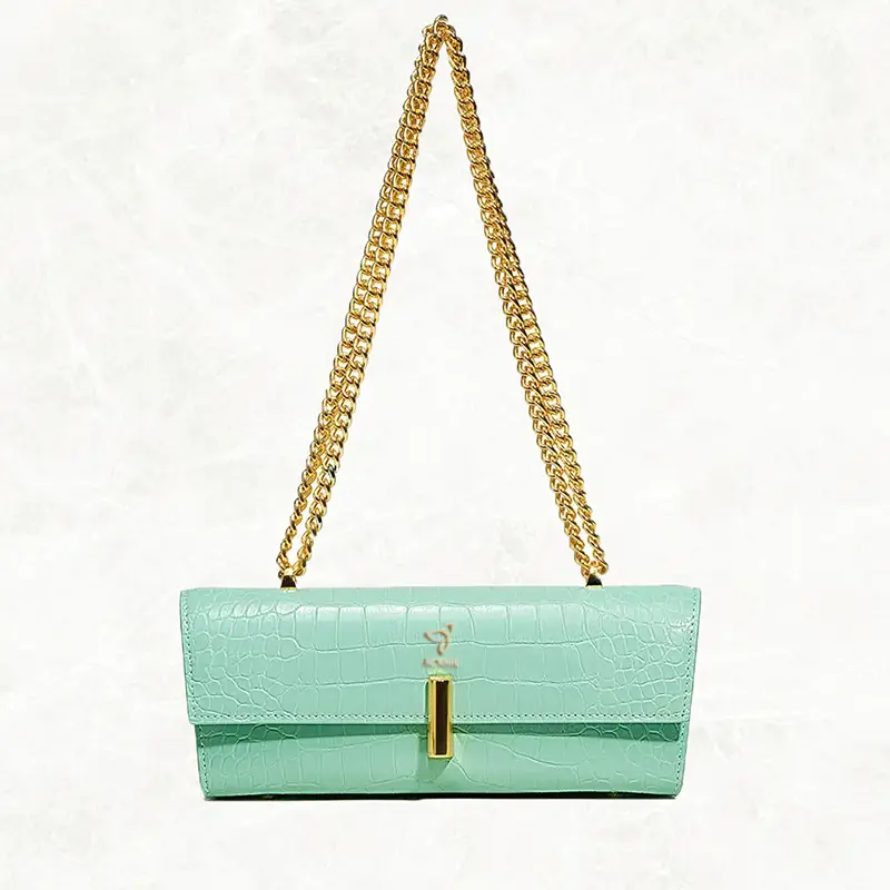 China Ladies Chain Bag Crocodile Print Shoulder Bag Manufacturers, Supplier