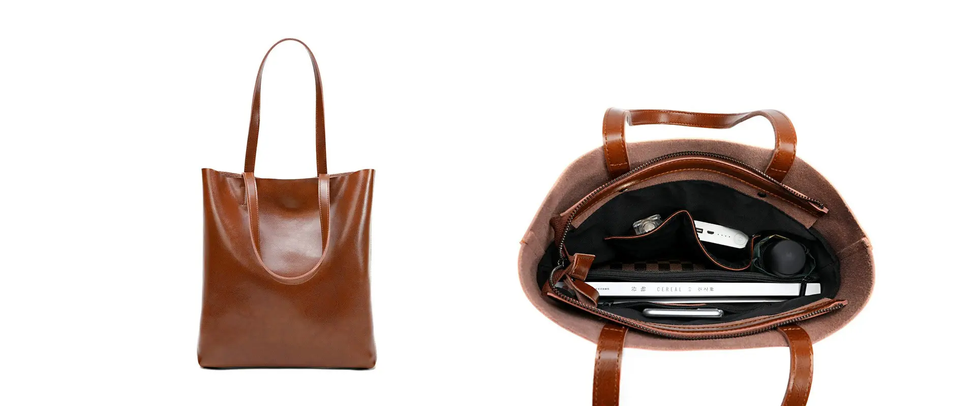 Leather Shoulder Bag Detail