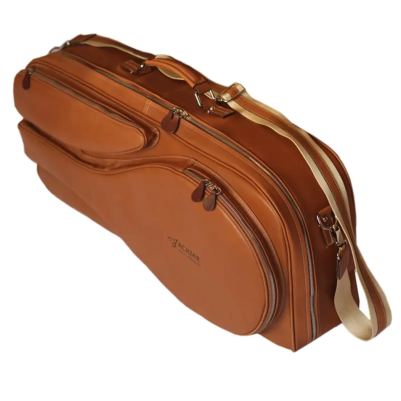 Wholesale Luxury Leather Tennis Bag with Storage Pouch Manufacturer, Supplier