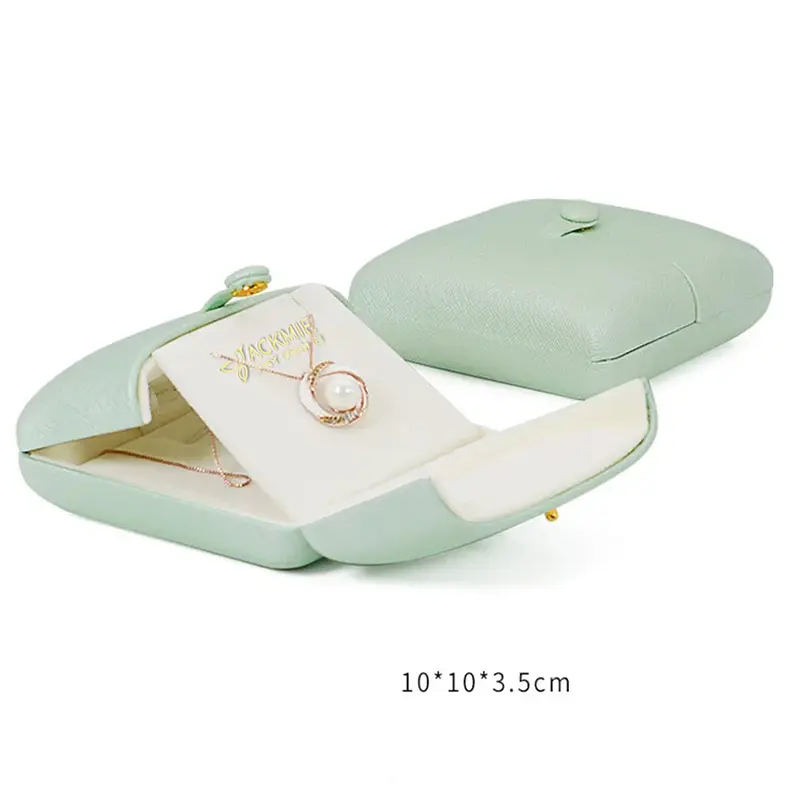 Wholesale Creative Double Mesh Leather Ring Box Jewelry Box Manufacturer, Suppliers