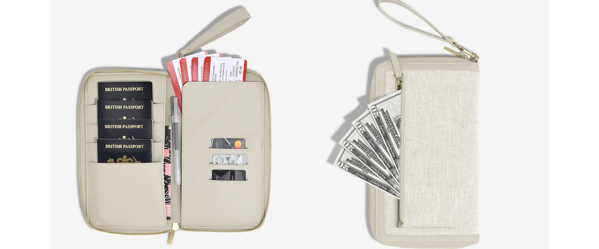 Travel Wallet Interior Design