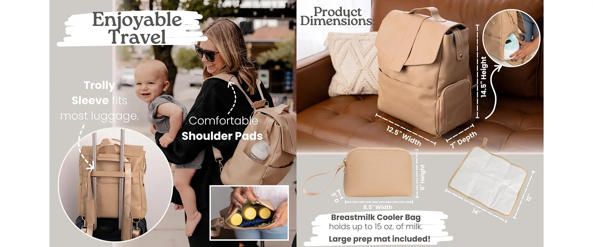 Breast Milk Cooler Bag Accessories