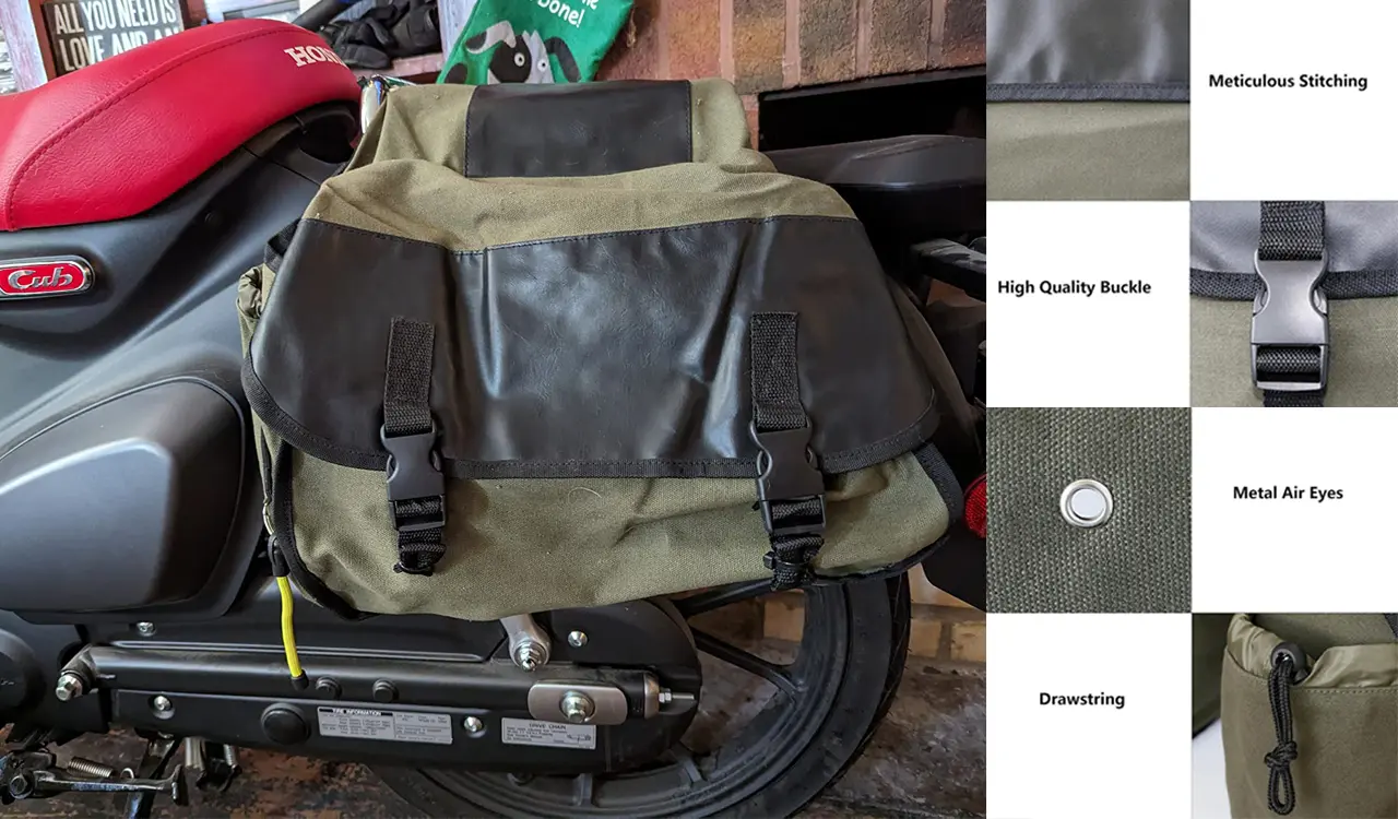 Bicycle Bag Side View
