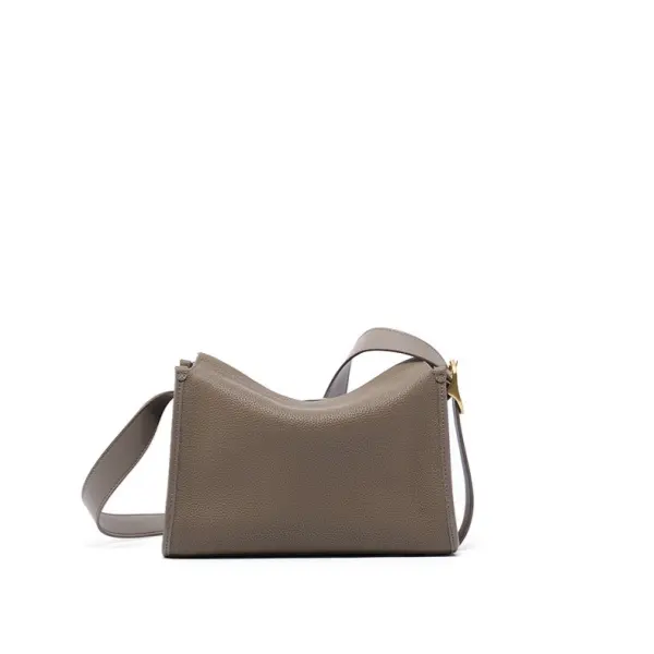 China Women's Luxury Genuine Leather Handbag Polyester Lining Waterproof Shoulder Strap Large Capacity Zipper Closure Manufacturers, Suppliers