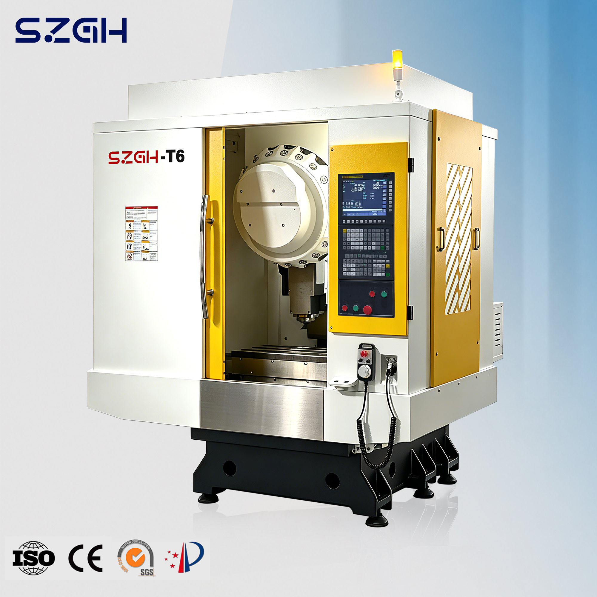 SZGH-T6 BT30 3 Axis VMC Vertical Machining Center CNC Machining Center 10000rpm CNC Milling Machinefor Electronics