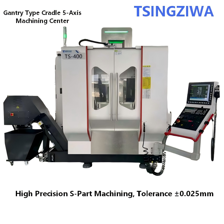 Gantry Cradle 5 Axis CNC Machining Center High Precision Simultaneous Milling Machine