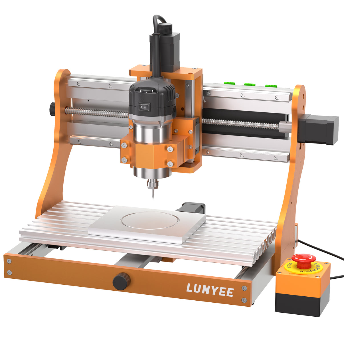 LUNYEE 3020 Nova Desktop CNC Router with 710W Trim Router Spindle for Wood Acrylic Aluminum Engraving and Milling