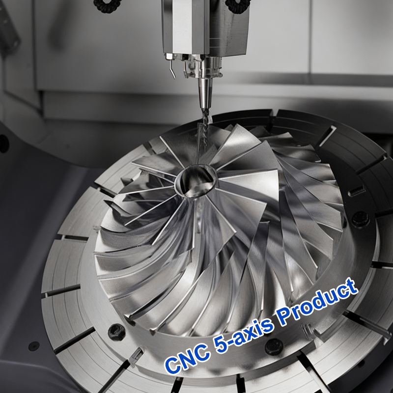 Complex Geometry Metal Parts Manufacturing For Aerospace And Automotive Industries, 5-Axis CNC Machining Service