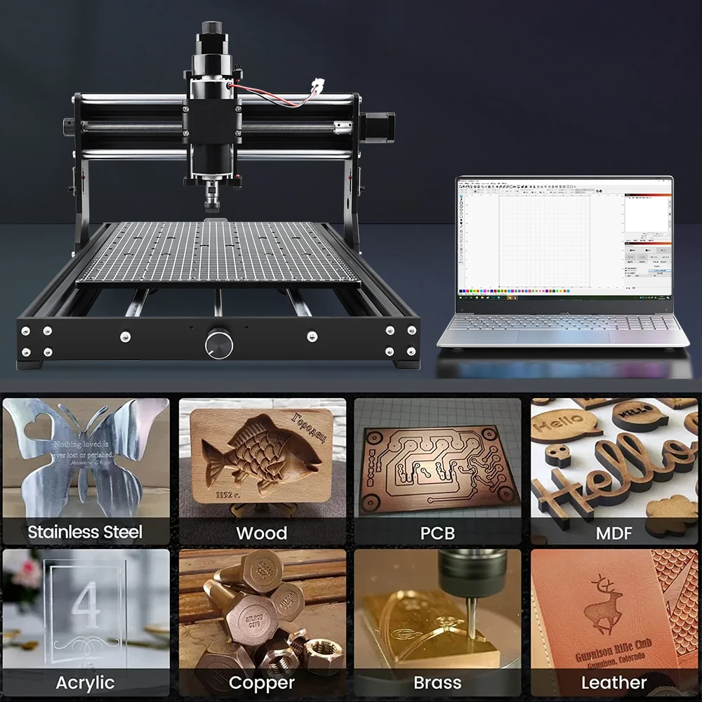 High Precision 4030Pro DIY CNC Router Machine Desktop Mini CNC for Cutting Milling with Offline Controller