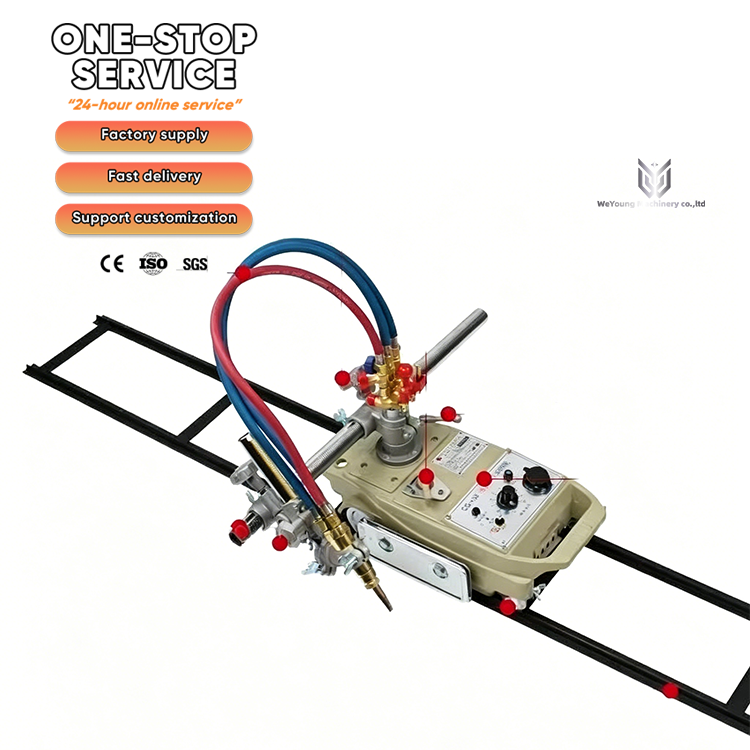 Portable High-Accuracy Industrial CG1-30 200-2000mm Light Flame Gas Cutting CNC Router Laser Machine Straight Type Cutter