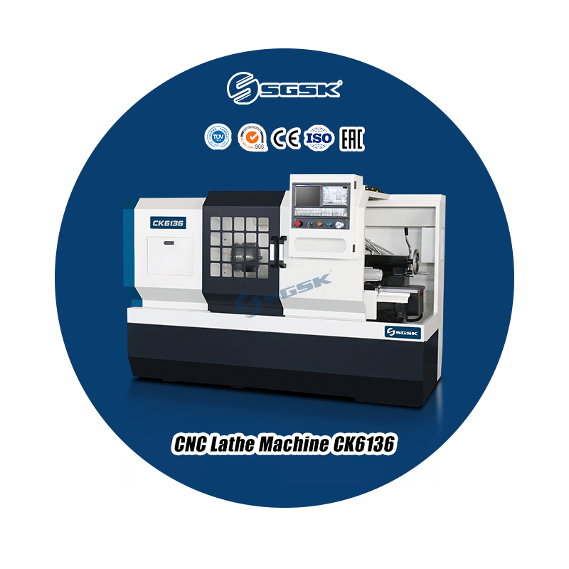 Factory Supply Automatic Grade Metal Turning Machine Tool Equipment CK6136V Cnc Metal Spinning Machine Cnc Lathe Machine