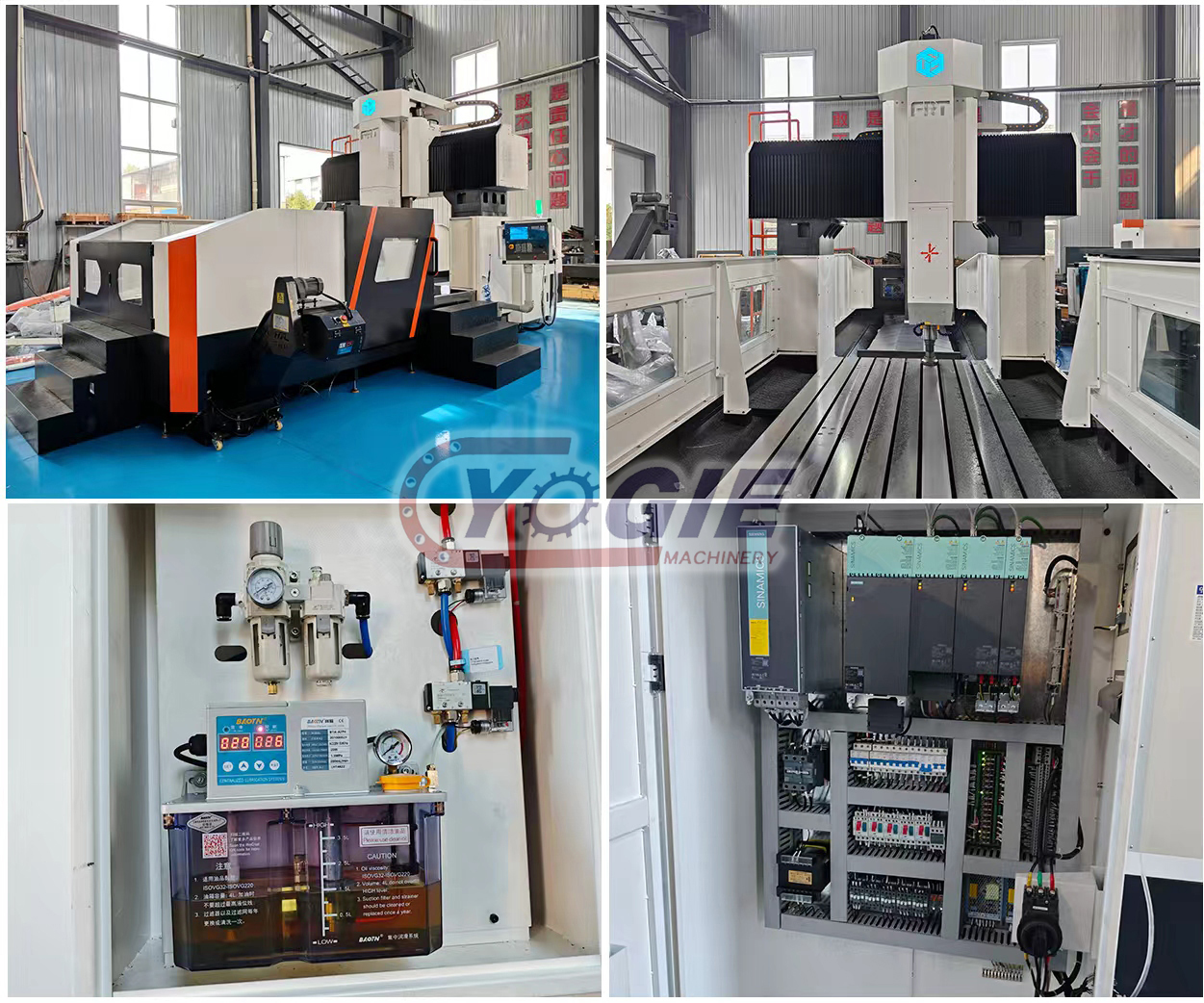 Gantry Milling Machine 3/4/5 Axis GMC4032 Double Column Gantry Cnc Machining Center