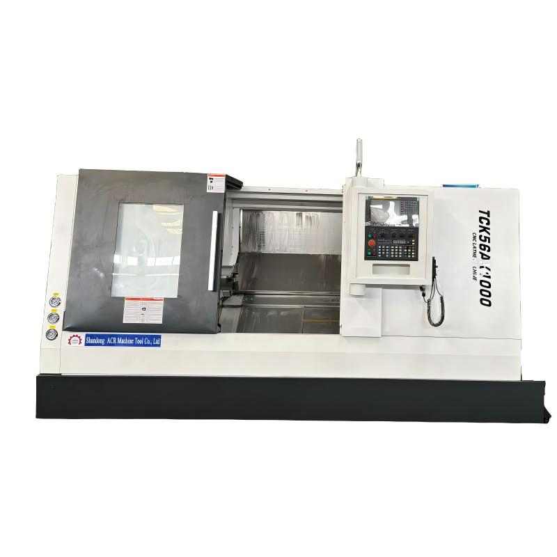 Swiss Type Tck56A Horizontal CNC Lathe Machine with 3-Jaw Chuck