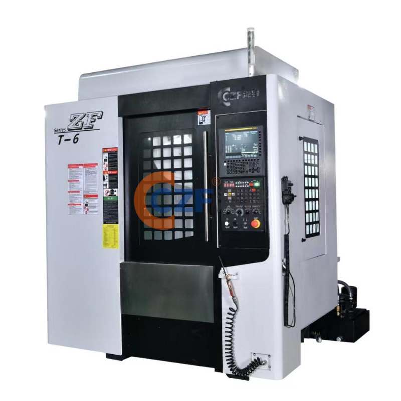 T6 Vertical High Speed CNC Milling Drilling Tapping Machine Single Spindle Mitsubishi Automatic 20000rpm for Aluminum Parts