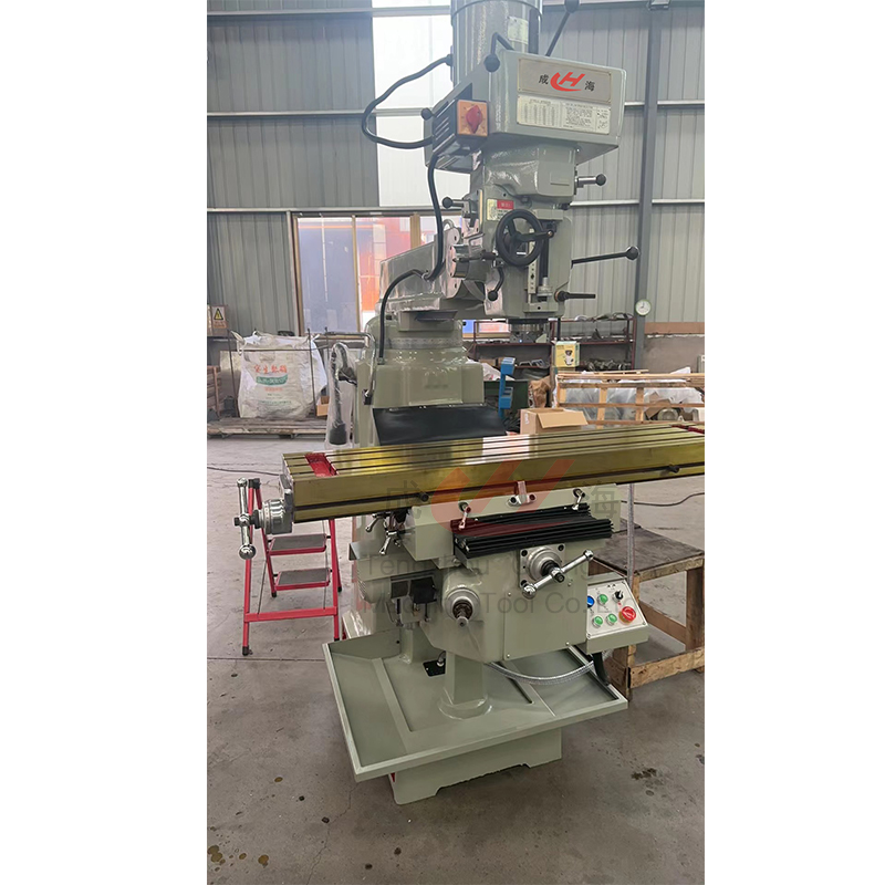 High Speed 5HP Motor Universal Conventional Turret Milling Machine 5H