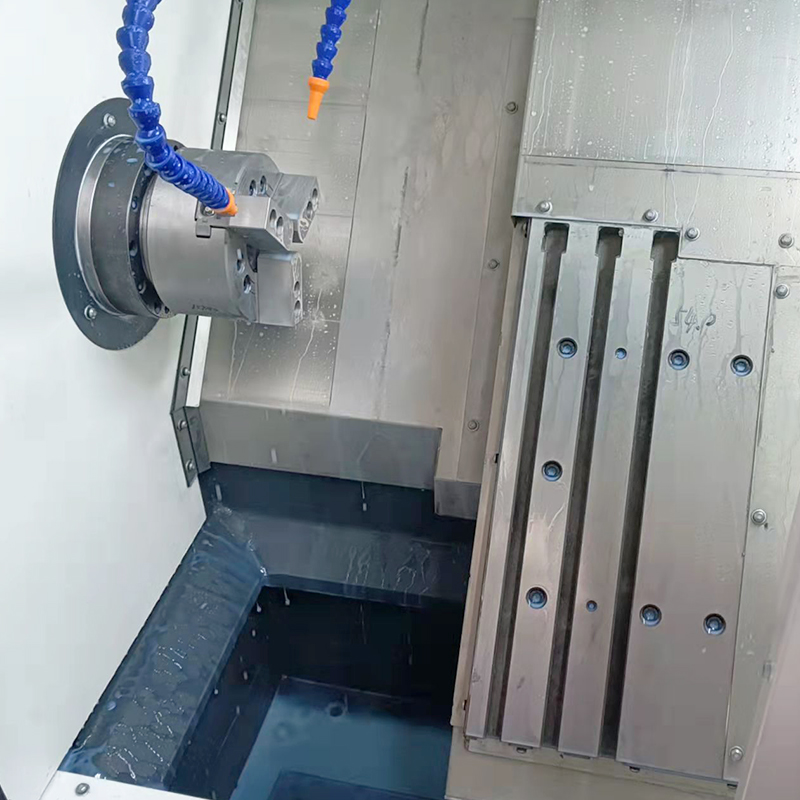 Small CNC Slant Bed Lathe Mini 45 Degree Bed CNC Lathe