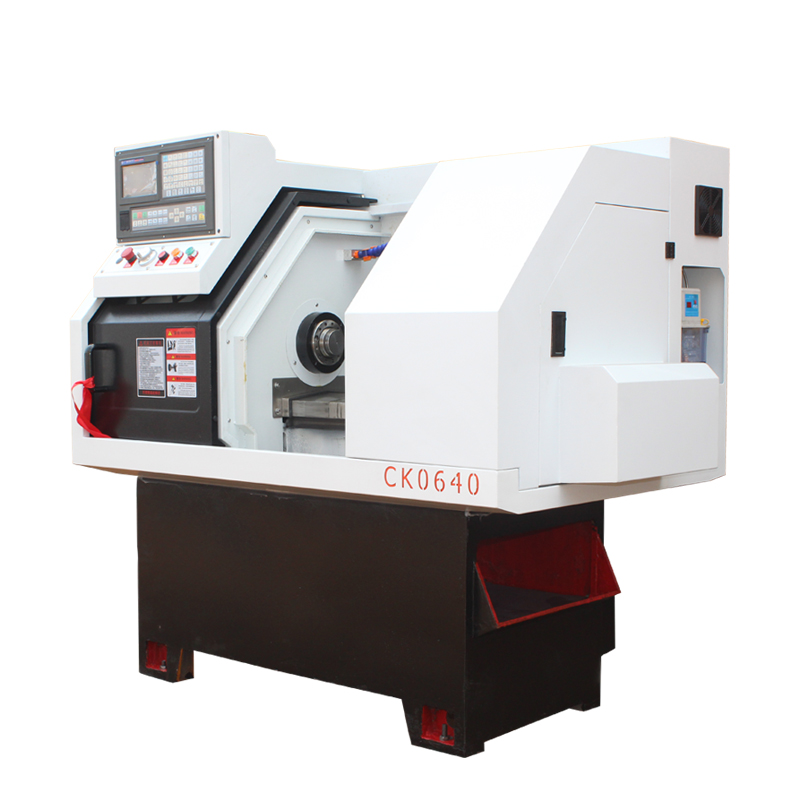 CK0640 Flat Bed Metal Machining Horizontal Standard Gang Cutter CNC Lathe Machine