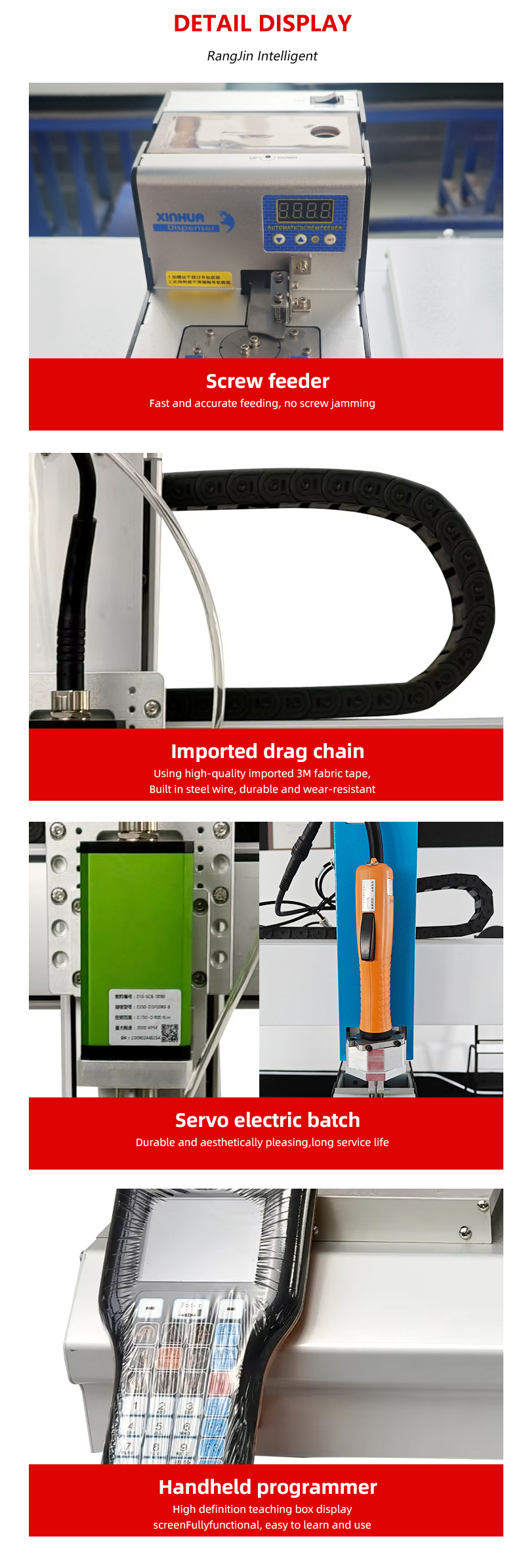 Automatic Screw Tightening Machine Detail 1