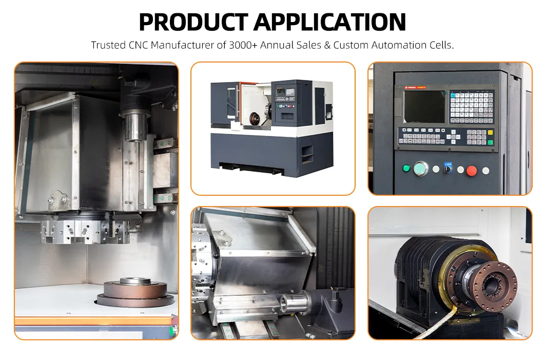 CNC Lathe Frame Structure