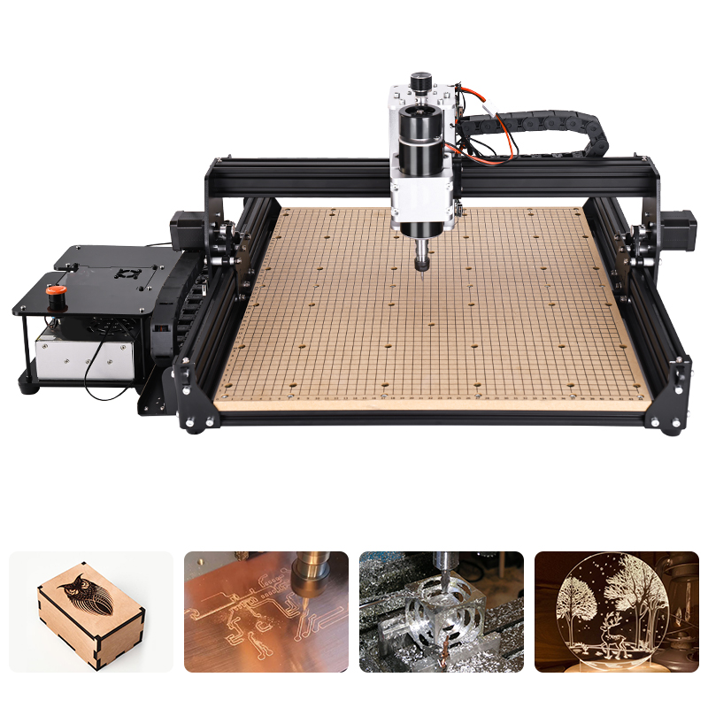 CNC4540 3 Axis 500W Spindle Router Desktop Metal Acrylic PCB MDF Engraving Milling Machine CNC Milling Engravers