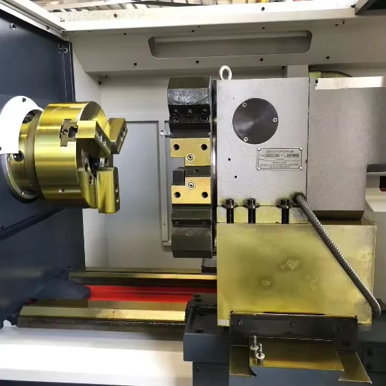 Customized High Quality Horizontal Lathe CK6140 Wheel Repair CNC Diamond Cutting Machine Alloy Wheel Repair Lathe
